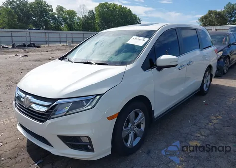 2019 Honda Odyssey Ex-L from USA, damaged, VIN 5FNRL6H75KB070519